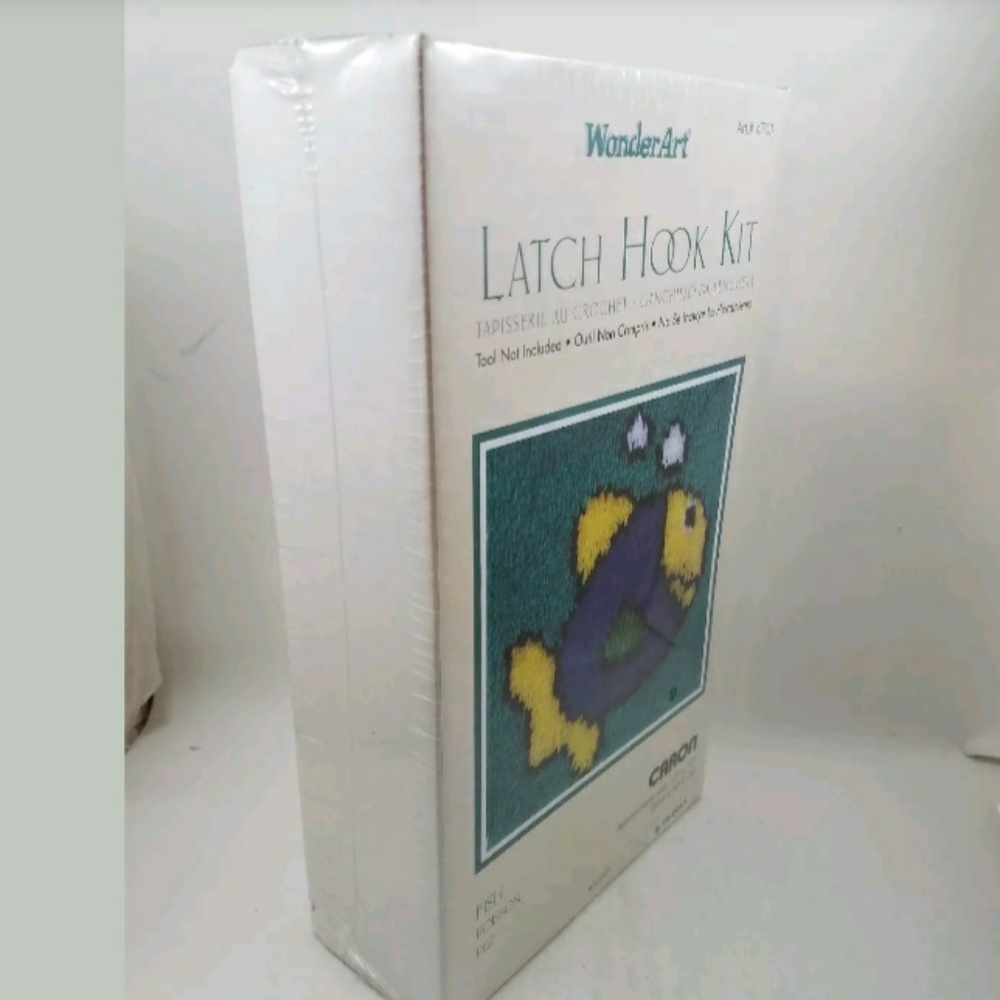 Nautical Fish Latchhook Art Kit - Picture 4 of 8